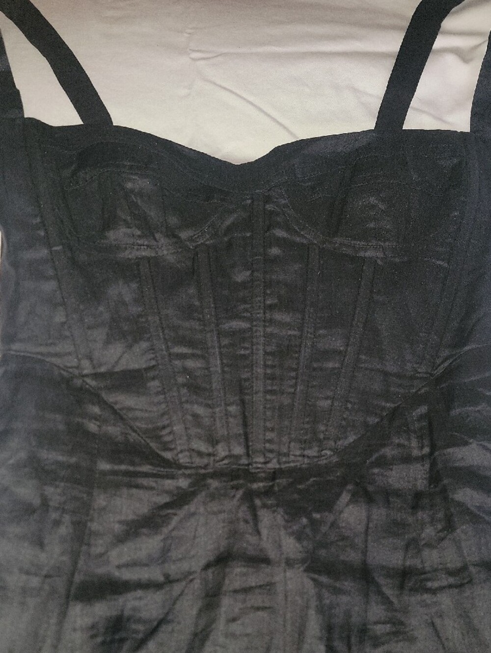BARDOT Adaline Corset Midi Dress. - Picture 5 of 7